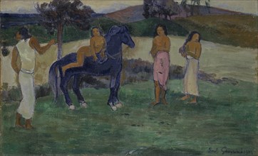 Composition with Figures and a Horse, 1902.