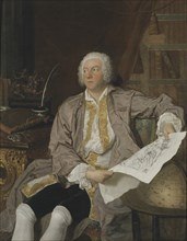 Portrait of Carl Gustaf Tessin (1695-1770).