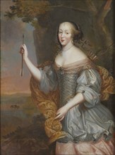 Portrait of Élisabeth Marguerite d'Orléans (1646-1696), Duchess of Alençon and Angoulême.