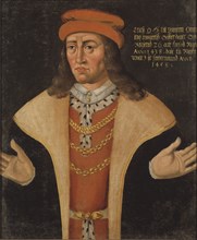 Portrait of Eric of Pomerania (1382-1459), King of Denmark, Norway and Sweden.
