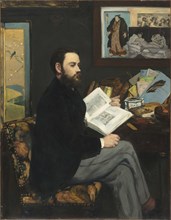 Portrait of Émile Zola (1840-1902), 1868.