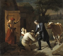 Fénélon returns a Stolen Cow to a Peasant.