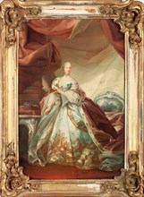 Portrait of Juliane Marie (1729-1796), Queen of Denmark and Norway.