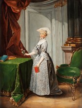 Portrait of Jeanne-Sophie de Vignerot du Plessis (1740-1773), Comtesse d'Egmonte.
