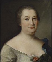 Portrait of the poet Hedvig Charlotta Nordenflycht (1718-1763).