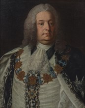 Portrait of Count Herman Cedercreutz (1684-1754), 1754.
