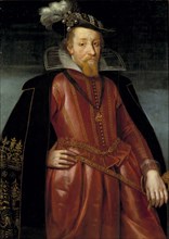 Portrait of King James I of England (1566-1625).