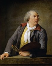 Portrait of Hubert Robert (1733-1808), 1788.