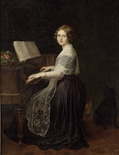 Portrait of the Soprano Jenny Lind (1820-1887), 1845.