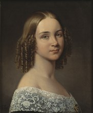 Portrait of the Soprano Jenny Lind (1820-1887), after 1844.