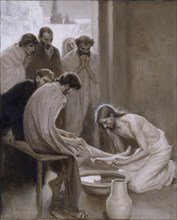 Christ washing the Feet of the Disciples, 1898.