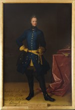 Portrait of the King Charles XII of Sweden (1682-1718).