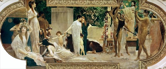 The Carriage of Thespis, 1884-1887.