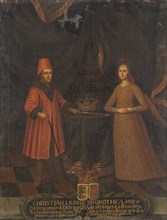 King Christian I of Denmark (1426-1481) and Queen Dorothea (1430-1496).