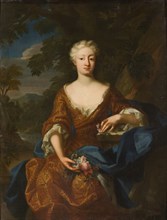 Portrait of Princess Luise Dorothea of Prussia (1680-1705), 1724.
