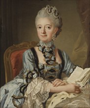 Portrait of Louisa Ulrika of Prussia (1720-1782), Queen of Sweden, 1768.