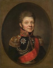 Portrait of Pavel Petrovich Ushakov (1779-1853), 1820s.
