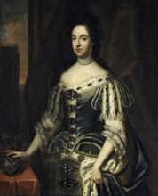 Portrait of Mary II of England (1662-1694).