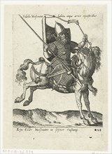 Muscovite nobleman on horseback, 1577.