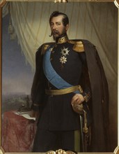 Portrait of Oscar I (1799-1859), King of Sweden and Norway, 1858.