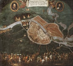 The battle of Novgorod, 1611, 1698.