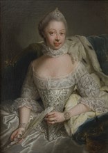 Portrait of Princess Charlotte of Mecklenburg-Strelitz (1744-1818), Queen of Great Britain, 1762.