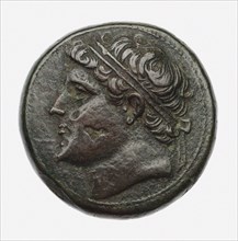 Coin of Hiero II of Syracuse, 238-215 B.C..