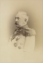 Portrait of Prince Alexander Arkadyevich Suvorov (1804-1882), Count Rymniksky, c. 1874.