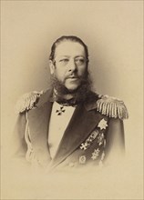 Portrait of Admiral Nikolay Karlovich Krabbe (1814-1876), 1873.