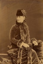 Grand Duchess Maria Pavlovna of Russia (1854-1920), c. 1880.