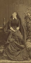 Portrait of Grand Duchess Alexandra Iosifovna of Saxe-Altenburg (1830-1911), 1881-1882.