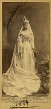 Portrait of Grand Duchess Elizaveta Mavrikievna of Russia (1865-1927), 1884.