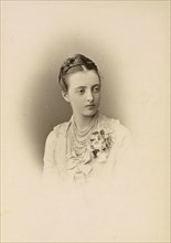 Portrait of Grand Duchess Anastasia Mikhailovna of Russia (1860-1922), 1879.