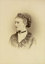Portrait of Princess Eugenia Maximilianovna of Leuchtenberg (1845-1925), 1874.