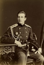 Portrait of Grand Duke Nicholas Constantinovich of Russia (1850-1918), 1874.