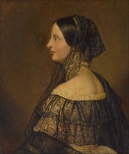 Portrait of Archduchess Auguste Ferdinande of Austria (1825-1864), princess of Tuscany.