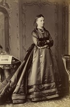 Portrait of Grand Duchess Alexandra Petrovna of Russia (1838-1900), Princess of Oldenburg, 1874.