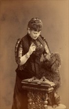 Grand Duchess Maria Pavlovna of Russia (1854-1920), ca 1885.