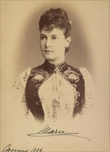 Grand Duchess Maria Pavlovna of Russia (1854-1920), 1886.