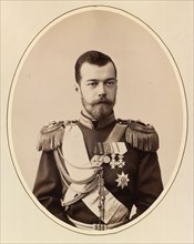 Portrait of Emperor Nicholas II (1868-1918) as Tsesarevich, ca 1891.