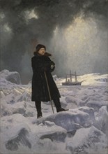 Portrait of the Arctic explorer Baron Adolf Erik Nordenskiöld (1832-1901), 1886.