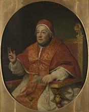 Portrait of the Pope Clement XIII (1693-1769).