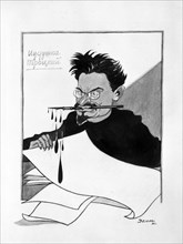 Trotsky as Judas, 1936.