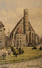Minoritenkirche, Vienna, ca 1911-1912.