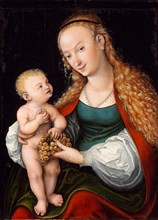 The Virgin and Child with a Bunch of Grapes, after 1537.