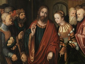 Christ and the Woman Taken in Adultery, c. 1520.