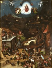 The Last Judgment. Winged Altar after Hieronymus Bosch, ca 1521-1525.