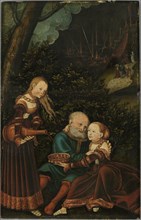 Lot and his Daughters, 1529.