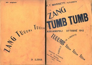 Cover of Zang Tumb Tumb, 1914.
