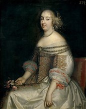 Portrait of Anne Marie Louise d'Orléans (1627-1693), Duchess of Montpensier, 1655.